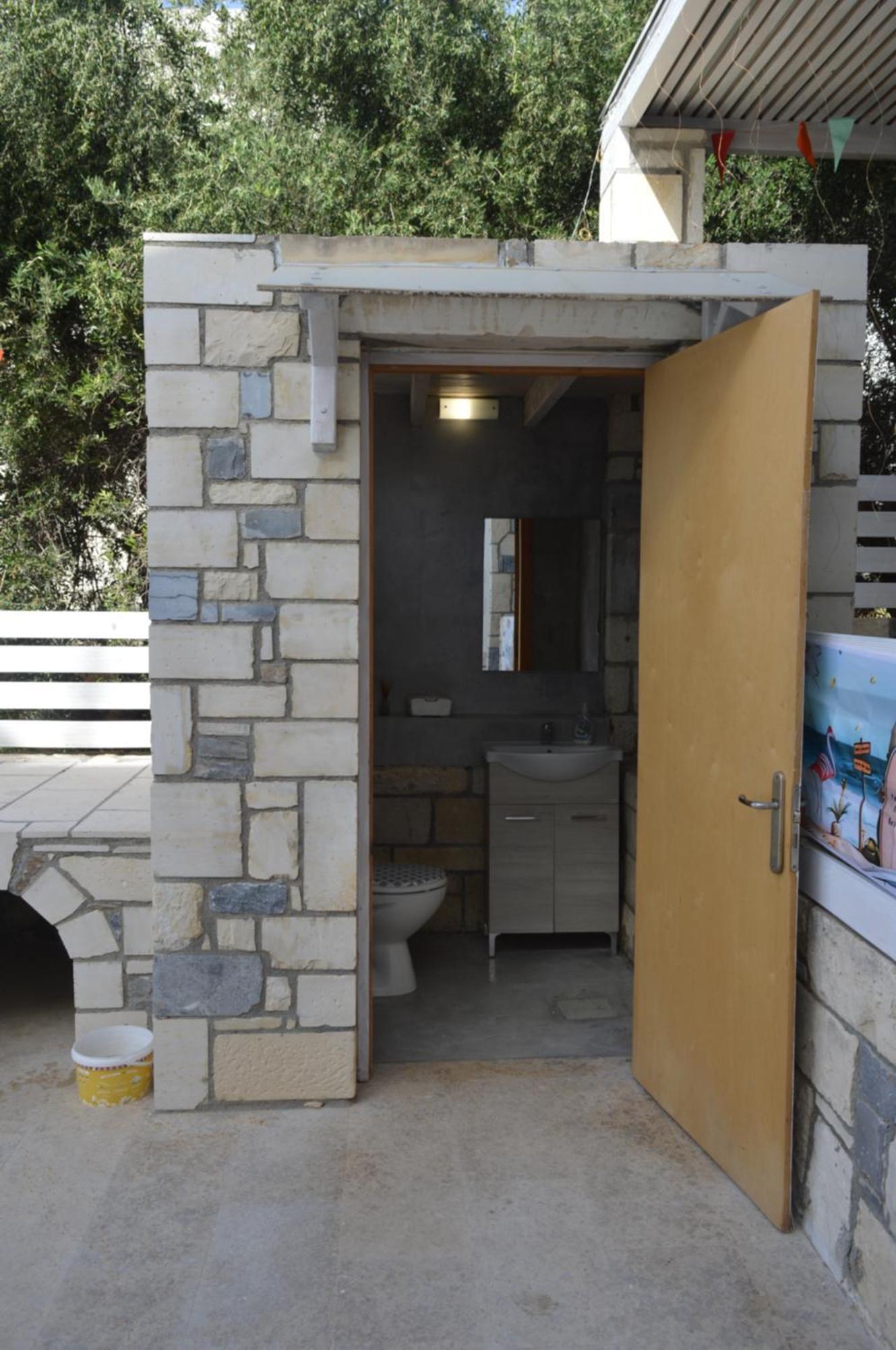 Aquarock Villa With Private Pool Prassas Luaran gambar
