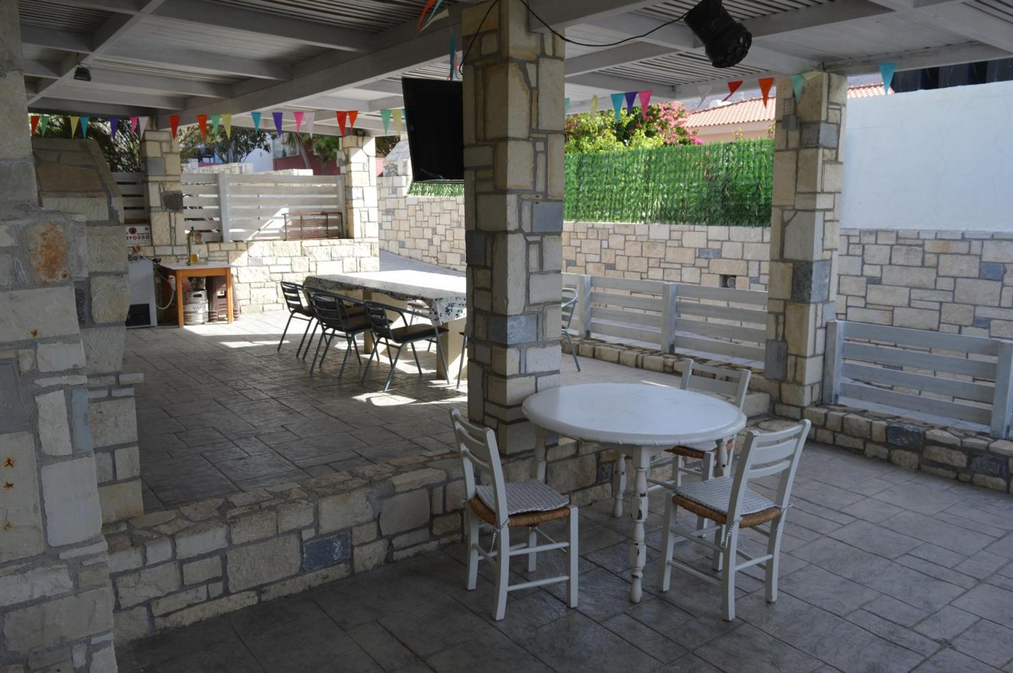 Aquarock Villa With Private Pool Prassas Luaran gambar